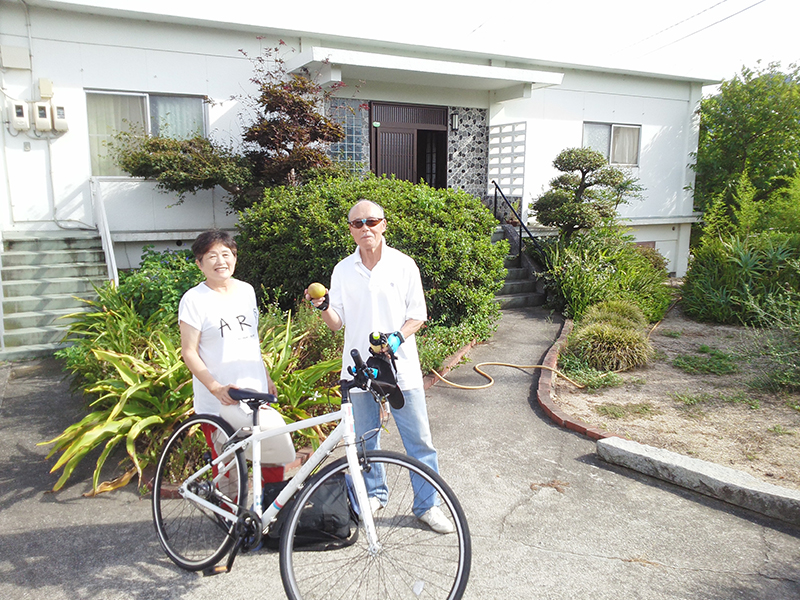 東京からしまなみ海道を楽しまれる サイクリストのお客様
